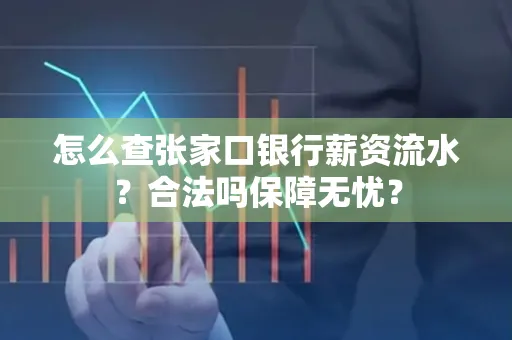 怎么查张家口银行薪资流水？合法吗保障无忧？