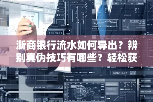 浙商银行流水如何导出？辨别真伪技巧有哪些？轻松获取有效版