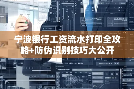 宁波银行工资流水打印全攻略+防伪识别技巧大公开