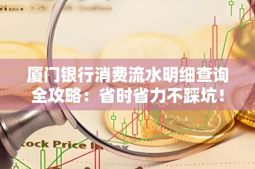 厦门银行消费流水明细查询全攻略：省时省力不踩坑！