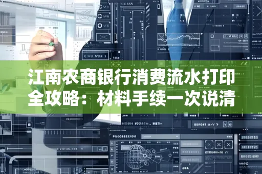 江南农商银行消费流水打印全攻略：材料手续一次说清！