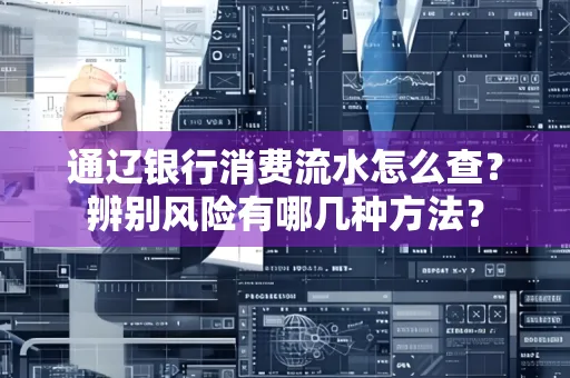 通辽银行消费流水怎么查？辨别风险有哪几种方法？
